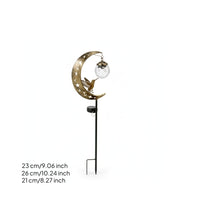 Garden Stake Light with Hummingbird Metal Solar Garden Stake Light Warm for Lawn