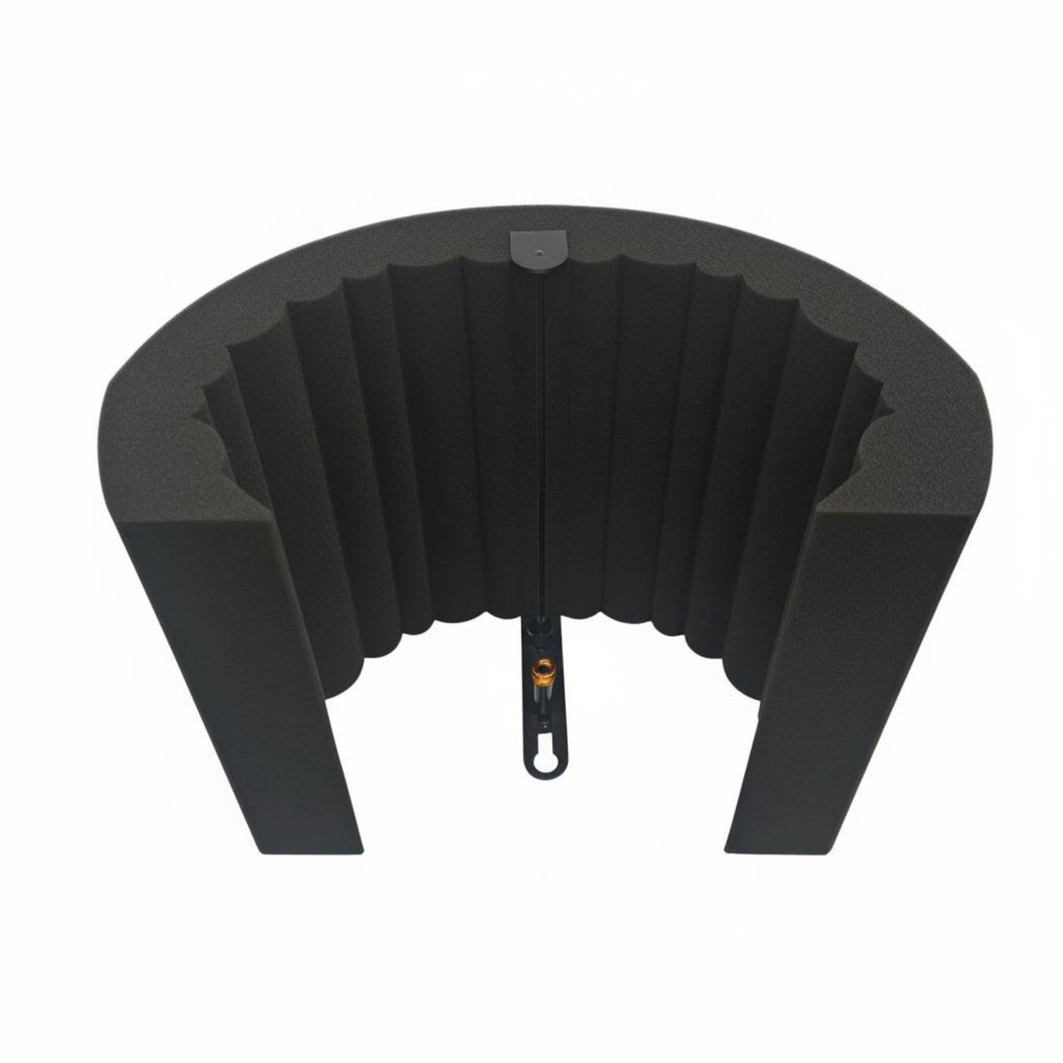 Noise Reduction Audio Capture Device Isolation Screen Reduces Reverberation & Reflections Mic Isolation Screen Lightweight Portable Vocal Booth Foldable Design for Vocalists