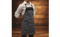 1/6 Scale Doll Apron 12-Inch Miniature Apron Adjustable Figure Accessory Realistic for Collectors, Hobbyists, Dioramas