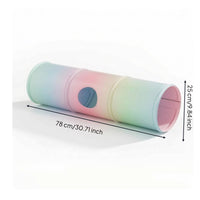 Cat Tunnel Cooling Mat Roll-up Tunnel Mat with Side Opening Long-Lasting