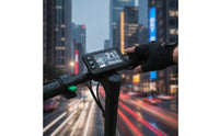 24V/36V/48V Electric Bike Display with Handlebar Mount Compatible Electric Bike LCD Display Sturdy Clear for Commuters