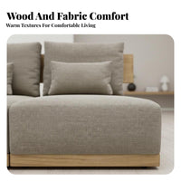 sectional Block Sofa Japanese aesthetic Reconfigurable sectional Sofa Nordic Aesthetic Easy Assembly for Apartment Dwellers