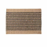 Woven Placemat Reinforced Border Place Mat Natural Fiber
