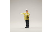 Miniature Figure Freestanding Diorama Figure Painted People Figurines for Street Scene
