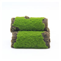 Bpet Flocked Tree Trunk Aquarium Hideout for Fish and Shrimp