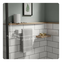 Towel Hanger Easy Installation Self Towel Bar Space-Saving for Kitchen