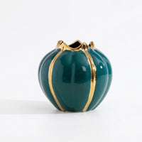 European Style Ceramic Pumpkin Vase, Large