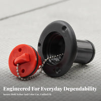 Screw-on Filler Cap with Chain