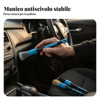 Car Detailing Brush Kit Brush Kit with Adapter Boar Hair Hard to Reach Areas