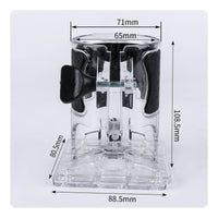 Trim Router Base Clear Accessory Long-Lasting for Woodworking