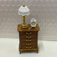 Dollhouse Miniature Furniture Accessory High Cabinet Nightstand Decor