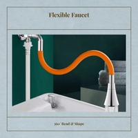 360° rotating leakproof faucet