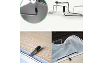 Table Trash Bag Holder Non Slip Hanging Trash Bag Holder Portable for Picnickers, Camping