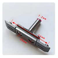 Aluminum alloy security breaksecurelock point, T-nail handle, door opening hardware attachment, protected fixing