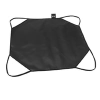 Silicone Coated Fire Retardant Blanket Portable Handle Fireproof Cloth Easy to Fold Barbecue Fire Mat Reusable for Camping, Travel