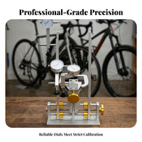 Dial Indicators Disc Brake Rotor Truing Stand Metal Frame Wheel Truing Stand
