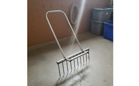 Garlic Fork Cylindrical Handle Garden Gear Upright Frame