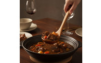 Wooden Soup Ladle Large-Capacity Soup Ladle Wood Grain Spoons for Home Cooks, Chefs, Kitchen, Restaurant, Cafeteria