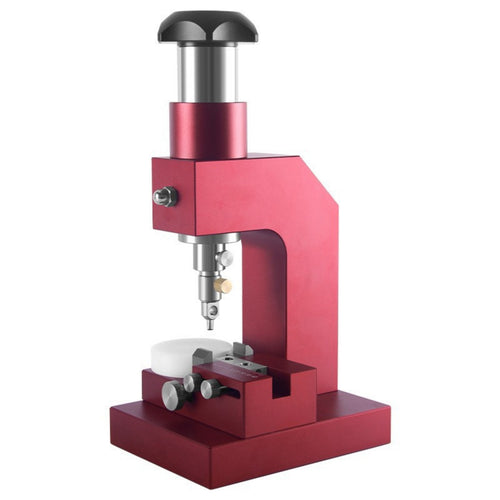 Manual Strap Punching Press Heavy Duty Wristband Punch Tool Belt Hole Punching Tool with Bench Top Base for Watchmakers, Jewelers, Workshops