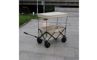 Wagon Canopy Covering Wagon Shade Cover Lightweight Canopy with Poles for Camping