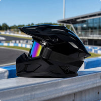 Aerodynamic Full Face Motocross Helmet | guarding, Full Face Helmet, for unpaved