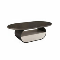 2 Pieces Round Nesting Tables Minimalist aesthetic Coffee Table Set Modern Look Multi-Purpose for Interior Design aficionados