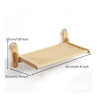 Cat Perch with Suction Cups Sturdy Cat Window Perch Strong for Indoor Cats