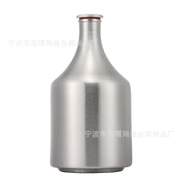 2L烧酒壶啤酒桶户外便携式白酒壶304不锈钢酒瓶精酿白钢酒桶