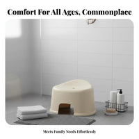 Non-Slip Bath Chair multi-use Shower Stool low-height for Elderly, Children