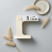 Desktop Flip Calendar Space Saving Date Board Reusable