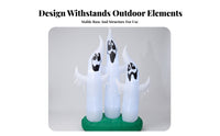 Outdoor Halloween Inflatable | Inflatable specter, Illuminated Night Display, inflatable specter, for Lawn
