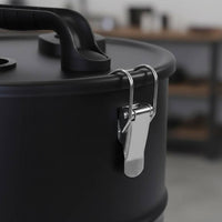Ash Collection Bucket Large Capacity Dust Collection Drum Compatible Replacement Cleaning Accessory for Outdoor
