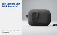 AirPods elite-3 Case Earphone Cover, TPU Soft Stand Function, Business Flip Design, Compatible with AirPods and elite series