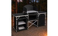 Field Kitchen Setup Table Carrying Bag Outdoor & Cooking Table Quick Setup Portable Cooking Area for Campers
