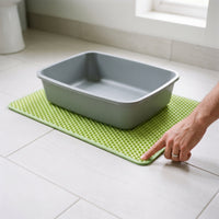 Double-Layer Cat Litter Mat with Spill Control and Sand Trapping
