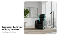 Highrear Reclining Rotating Chair Modern Aesthetic Office Furniture Ergonomic Design Lumbar and Headrest Pillows for Players
