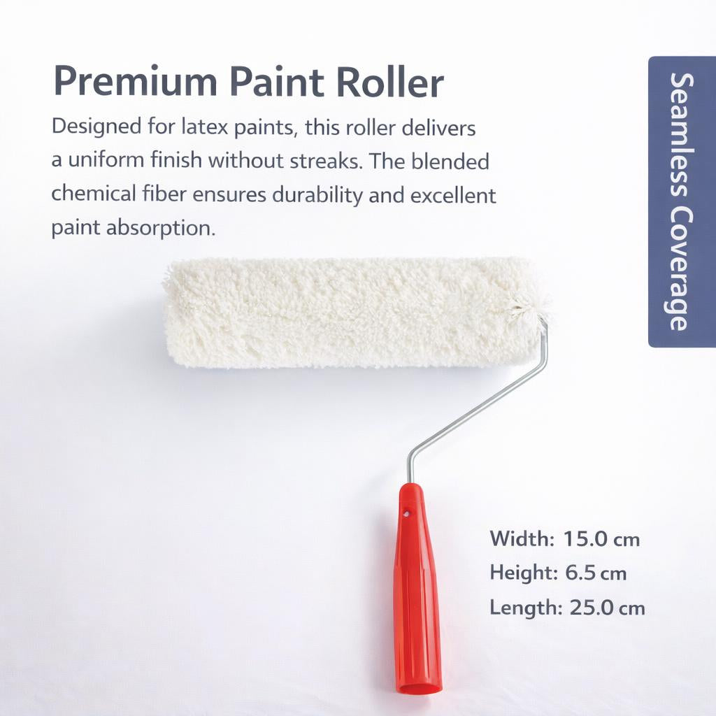 Paint Roller Edger Brush for Walls, Paint Roller Kit for Home Office Decoration, Paint Roller for Emulsion Paints