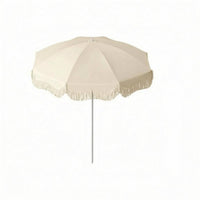 Tassel Patio Umbrella Foldable Sun Umbrella Lightweight