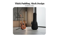 Ukulele Backpack Thick Padding Padded Ukulele Backpack 4-String Guitar Bag Adjustable Straps Musical Instrument Accessory