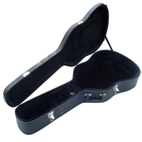 Classical Guitar Hard Case Acoustic Guitar Hardshell Case Padded Interior Musical Instrument Accessory for Guitarists, Artists, Storage