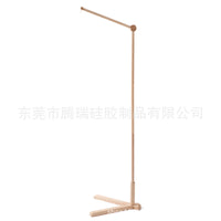 Wooden Baby Crib Mobile Holder with Adjustable Stand