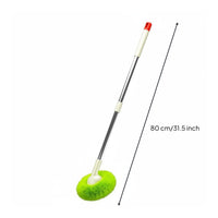Bathtub Scrubber Easy to Clean Long Handle Scrub Brush No Scratch for Bathroom