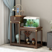Bamboo Plant Stand with Multiple Tiers