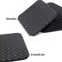 正方形跑步机防滑脚垫黑色Treadmill Mat Pad（ZLP2536）