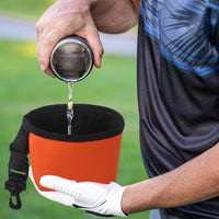 Golf Ball Cleaning Bag with Detachable Hook