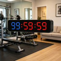 Attachable Fitness Timer Multifunction LED Gym Timer Adjustable Brightness