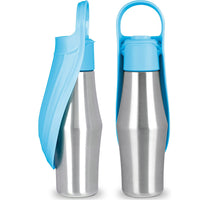 Stainless Steel Pet Water Bottle for Dogs and Cats, Portable Outdoor Travel Cup