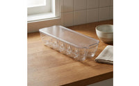 Transparent Ovoid Food Item Storage Container Molded Cups Ovoid Food Item Tray