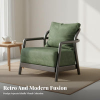 Upholstered Armchair Mid-Century Moderncenturyperiod & Design Highlight Chair Retro Design Comfortable for Interior Designers