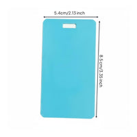 Erasable Badge Note Easy to Write on Reusable Silicone Badge Notepad for School